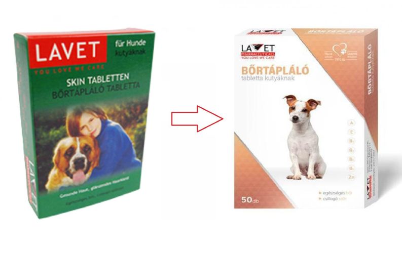 Lavet bőrtápláló tabletta kutyáknak  50 db