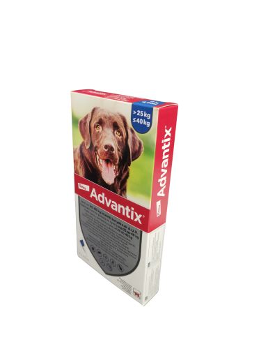 ADVANTIX SPOT-ON 4ML (25-40KG) 4 x  4 ml