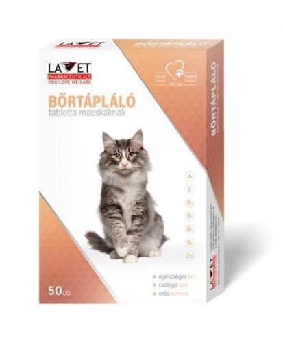 Lavet bőrtápláló tabletta macskáknak 50 db