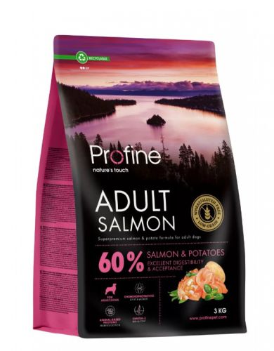Profine Adult Salmon (hipoallergén táp)  3 kg