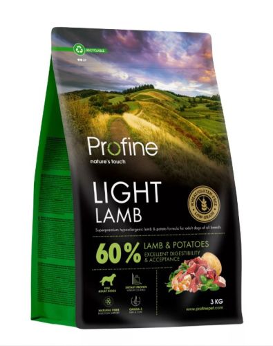 Profine Light Lamb (hipoallergén táp)  3 kg