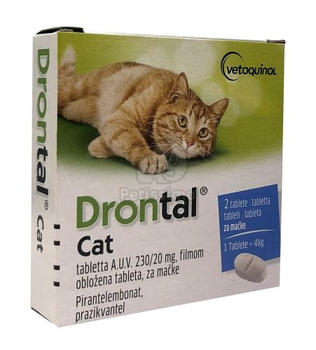 Drontal® Cat tabletta A.U.V. 2 db