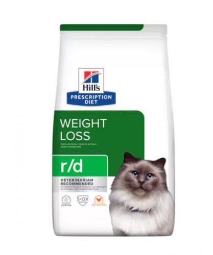 Hill's Prescription Diet r/d Weight Reduction száraz macskatáp  1.5 kg