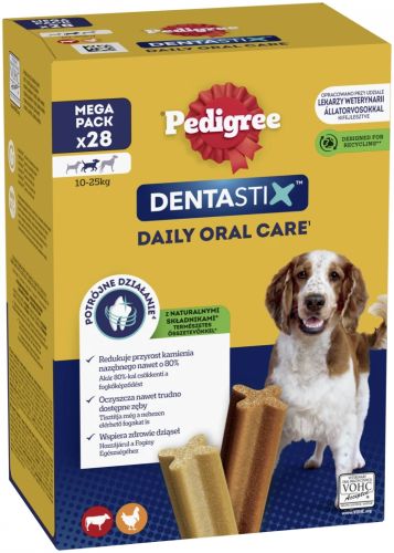 Pedigree DentaStix Medium - közepes testű kutyáknak m   720 g