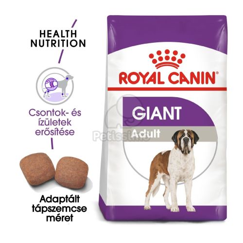 Royal Canin Giant Adult - óriás testű felnőtt kutya száraz táp  15 kg
