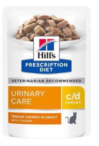 Hill's Prescription Diet™ c/d™ Multicare nedves macskatáp 12 x  85 g