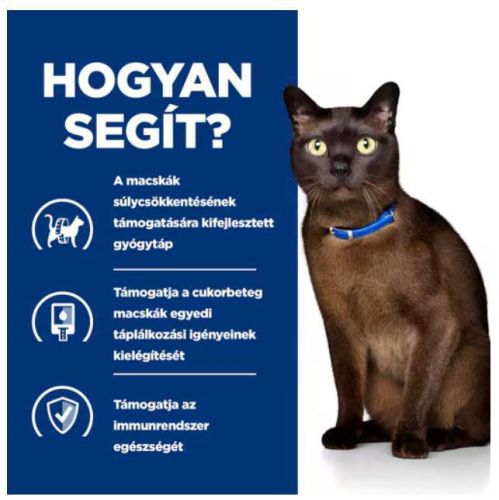 Hill's Prescription Diet m/d Diabetes/Weight Management száraz macskatáp  1.5 kg