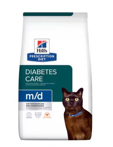 Hill's Prescription Diet m/d Diabetes/Weight Management száraz macskatáp  1.5 kg