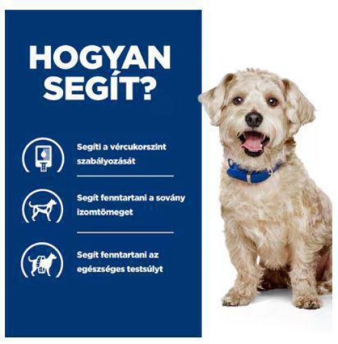 Hill's Prescription Diet w/d Digestive/Weight/Diabetes Management száraz kutyatáp  1.5 kg