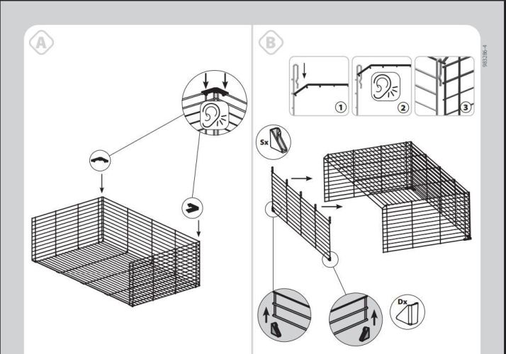 Ferplast Rabbit 100 nyúlketrec  1 db