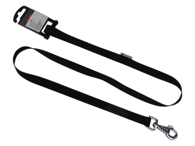 Ferplast Club G póráz - fekete  2x120 cm