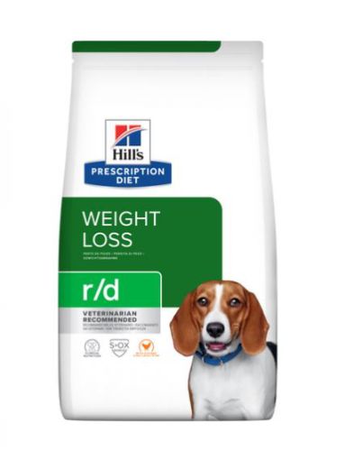 Hill's Prescription Diet r/d Weight Reduction száraz kutyatáp  1.5 kg