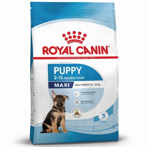 Royal Canin Maxi Puppy - nagytestű kölyök kutya száraz táp  4 kg