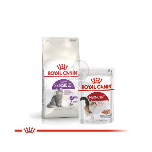Royal Canin Sensible - érzékeny emésztésű felnőtt macska száraz táp  400 g