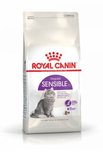 Royal Canin Sensible - érzékeny emésztésű felnőtt macska száraz táp  400 g