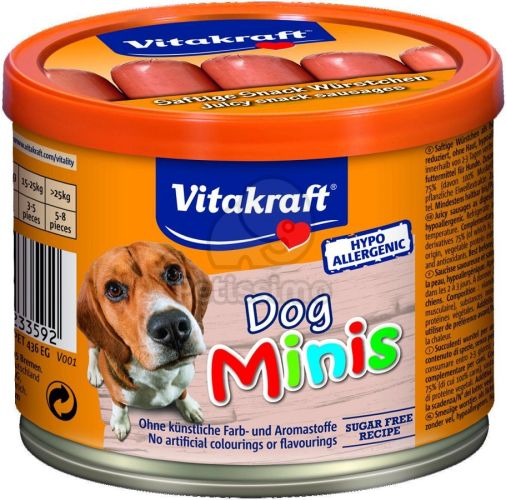 Vitakraft Dog Minis marha jutalomkolbász kutyáknak  120 g