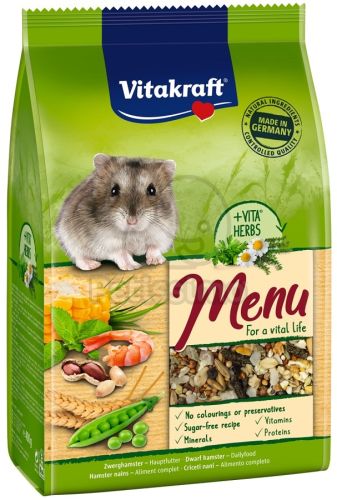 Vitakraft Menü törpehörcsögnek  400 g