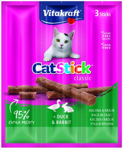 Vitakraft Cat Stick Classic - kacsa és nyúl  1 db