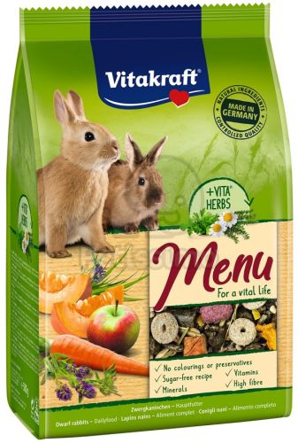 Vitakraft Premium Menu Vital törpenyulaknak  3 kg