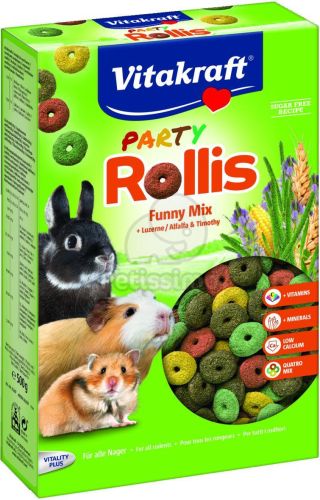 Vitakraft Party Rollis Funny Mix rágcsálóknak  500 g