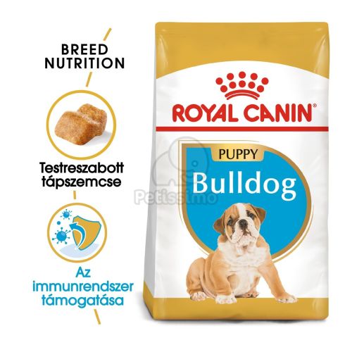 Royal Canin Bulldog Puppy - Angol Bulldog kölyök kutya száraz táp  3 kg