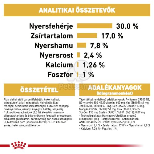 Royal Canin Bulldog Puppy - Angol Bulldog kölyök kutya száraz táp  3 kg