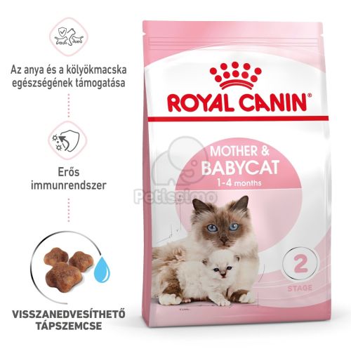 Royal Canin Mother & Babycat -  kölyök és anya macska száraz táp  400 g