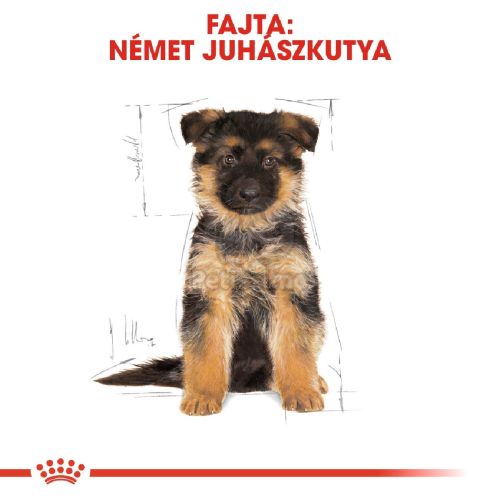 Royal Canin German Shepherd Puppy - Német Juhász kölyök kutya száraz táp  3 kg
