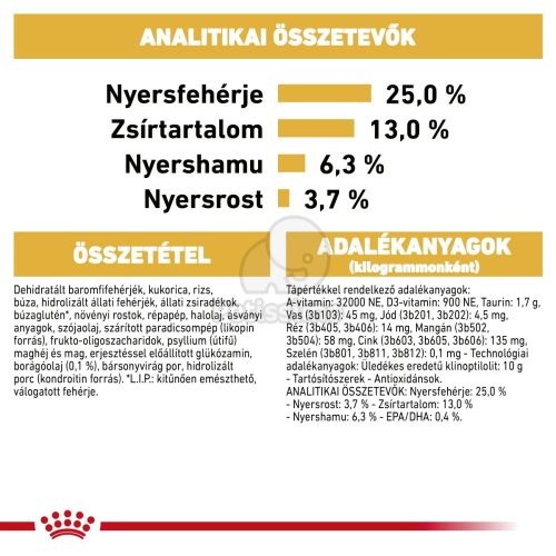 Royal Canin Golden Retriever Adult - Golden Retriever felnőtt kutya száraz táp  12 kg