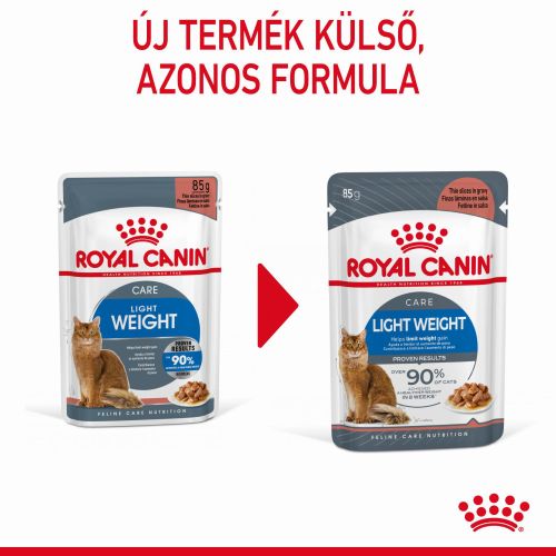 Royal Canin Light Weight Care - szószos nedves táp felnőtt macskák részére az ideális testsúly eléréséért  85 g