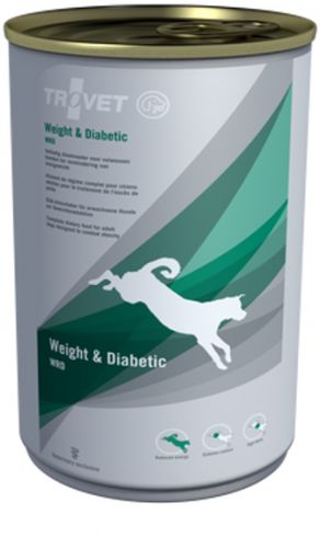Trovet Weight And Diabetic Dog Konzerv (WRD)  400 g