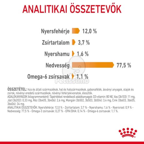 Royal Canin Hair & Skin Care - szószos nedves táp felnőtt macskák részére a szebb szőrzetért és az egészséges bőrért  85 g