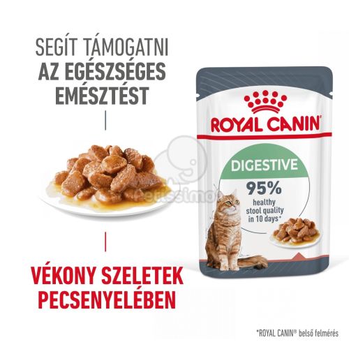 Royal Canin Digestive Care - szószos nedves táp érzékeny emésztésű felnőtt macskák részére  85 g