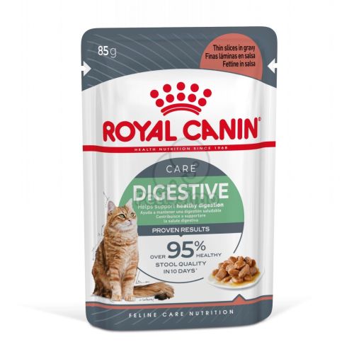 Royal Canin Digestive Care - szószos nedves táp érzékeny emésztésű felnőtt macskák részére  85 g
