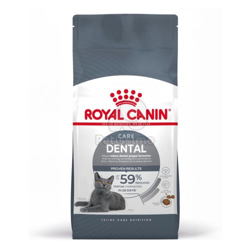 Royal Canin Dental Care - száraz táp felnőtt macskák részére a fogkőképződés csökkentéséért  1.5 kg