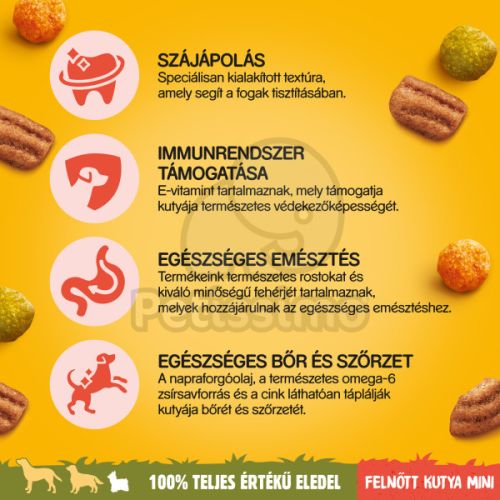 Pedigree Mini Adult szárazeledel marhahússal és zöldségekkel  2 kg
