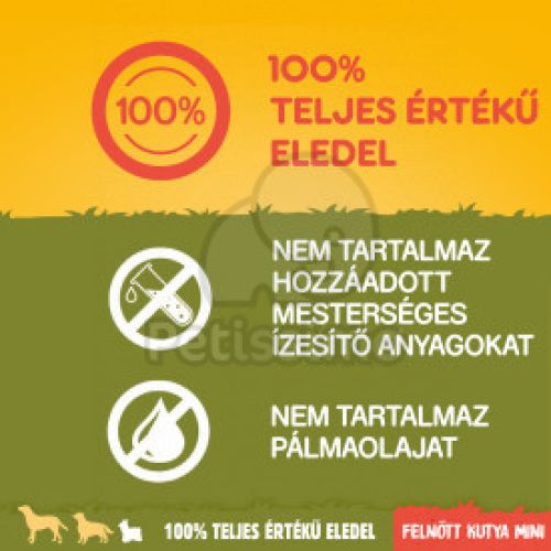 Pedigree Mini Adult szárazeledel marhahússal és zöldségekkel  2 kg