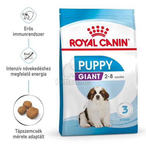Royal Canin Giant Puppy - óriás testű kölyök kutya száraz táp  15 kg