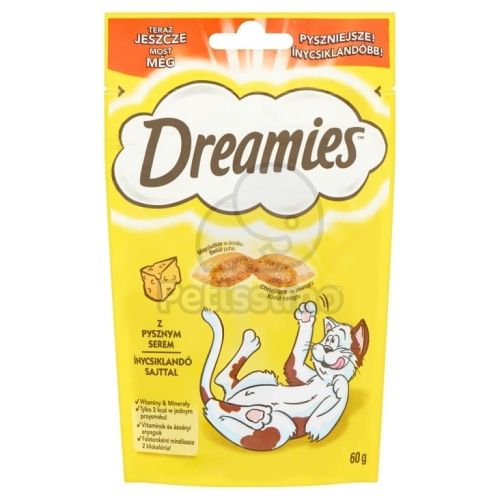 Dreamies jutalomfalat macskák számára sajttal  60 g