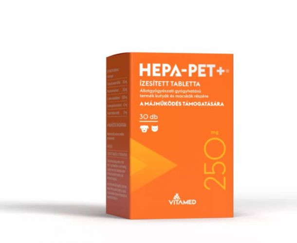 Hepa-Pet Plus 250 mg tabletta  30 db