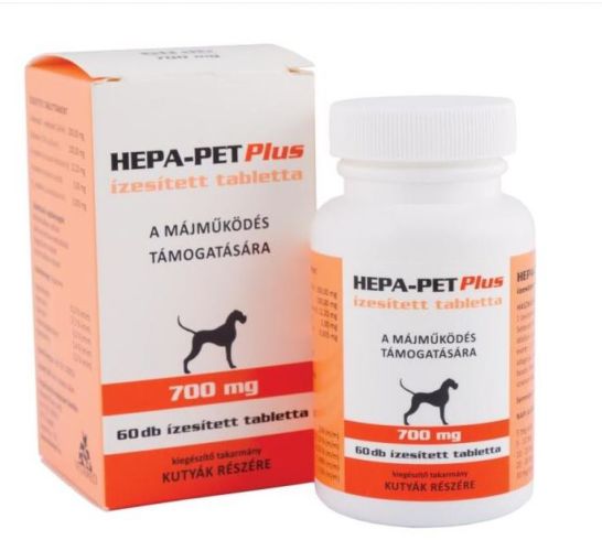 Hepa-Pet Plus 700 mg tabletta  60 db