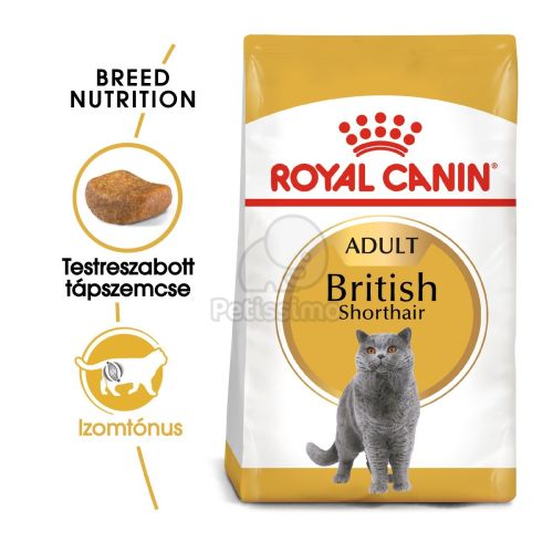 Royal Canin British Shorthair Adult - Brit rövidszőrű felnőtt macska száraz táp  2 kg