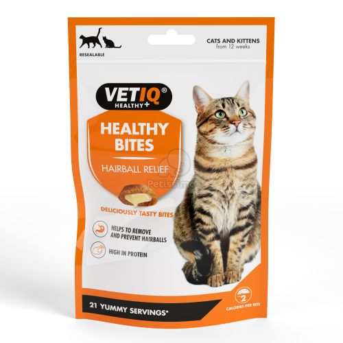 Mark&Chappell VetIQ Healthy Bites Hairball Remedy  65 g