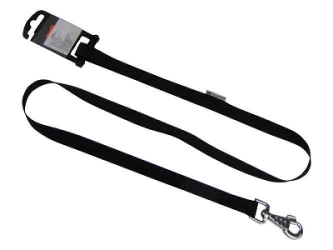 Ferplast Club G póráz - fekete  1.5x120 cm