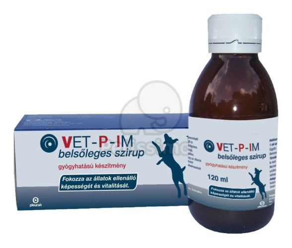 Vet-P-Im belsőleges szirup (Plerasan v)  120 ml