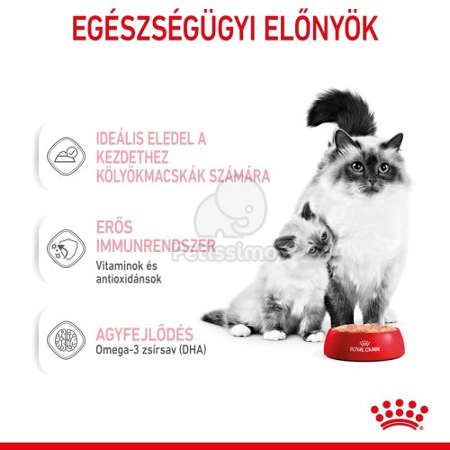 Royal Canin Mother & Babycat Mousse - kölyök macska pépes nedves táp  195 g
