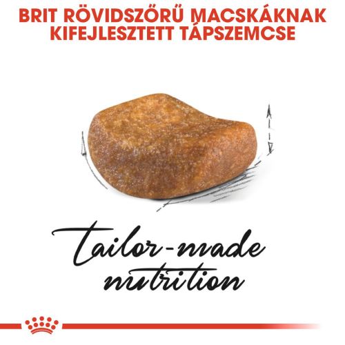 Royal Canin British Shorthair Adult - Brit rövidszőrű felnőtt macska száraz táp  4 kg