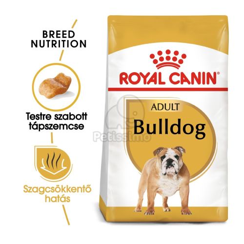 Royal Canin Bulldog Adult - Angol Bulldog felnőtt kutya száraz táp  12 kg