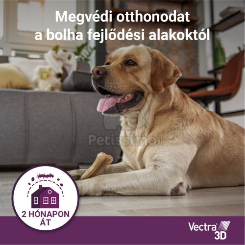 Vectra 3D rácsepegtető oldat 1,5 - 4 kg-os kutyáknak XS  3 db