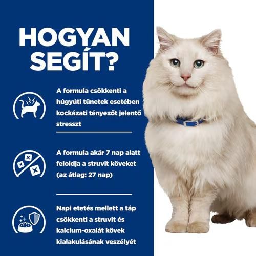 Hill's Prescription Diet™ c/d™ Urinary Stress nedves macskatáp, lazac 12 x  85 g